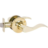 Callan Bennett Edged Oil Rubbed Bronze Hall/Closet Door Lever - Super Arbor