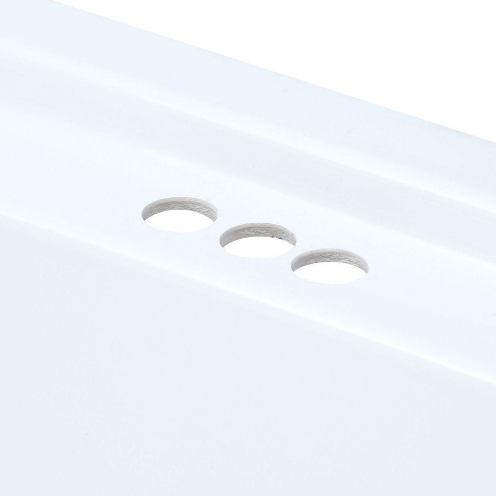 EverClean 6 ft. Reversible Deep Soak Drain Soaking Tub in White - Super Arbor