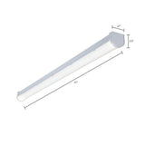 4 ft. Linear White Integrated LED Ceiling Strip Light with 2579 Lumens, 4200K, Dimmable - Super Arbor