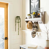 Safavieh Darcey Hanging Storage Wall Rack (Gray)