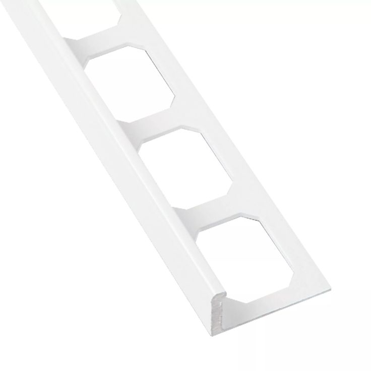 L-Shape Edge 1/2 in. Brilliant White Profile