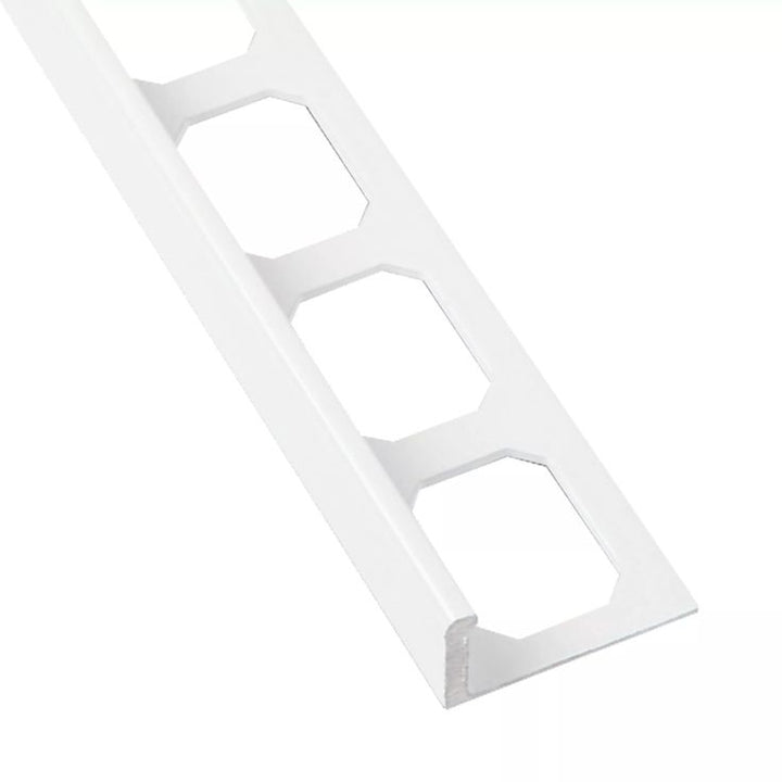 L-Shape Edge 3/8 in. Brilliant White Profile