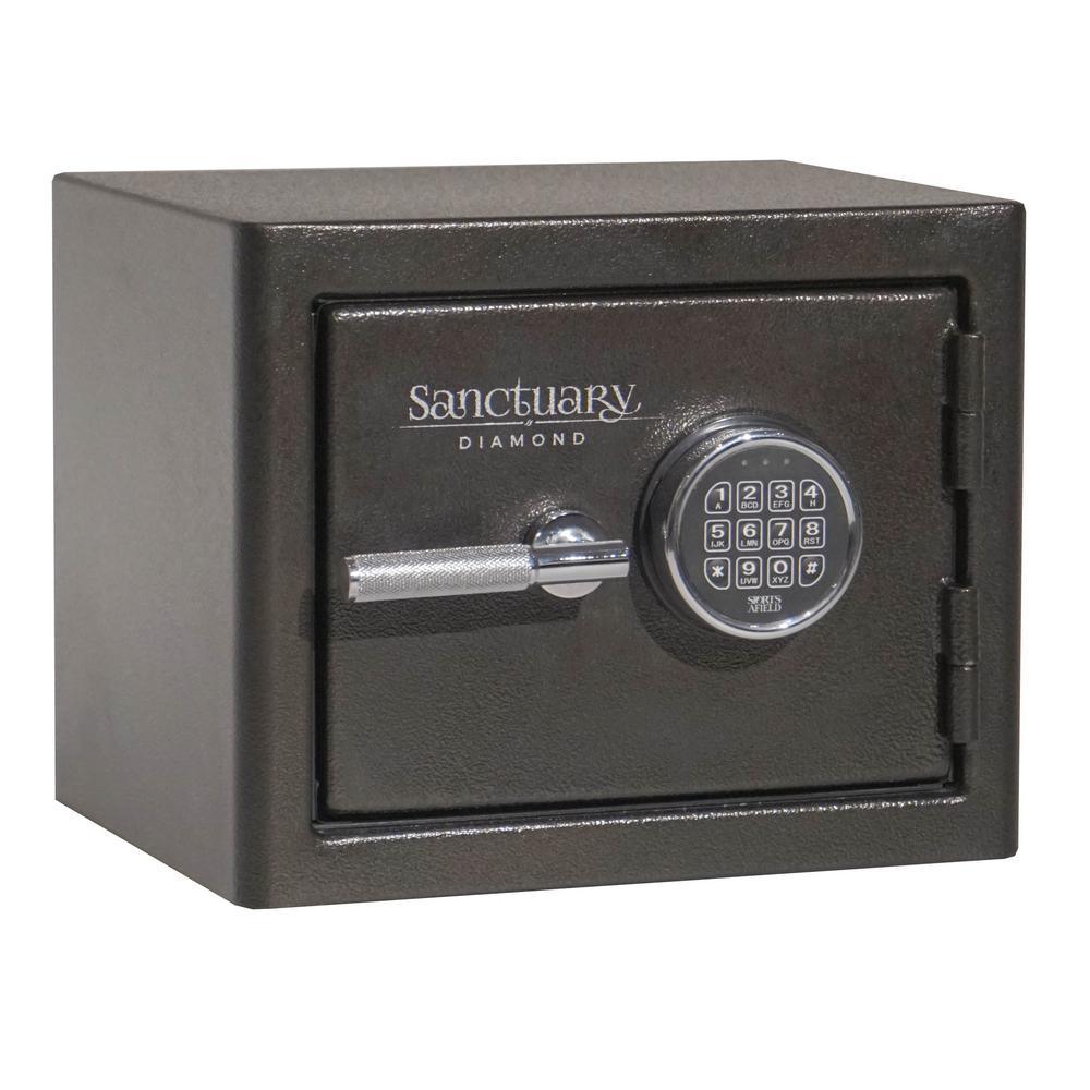 Sanctuary Diamond Medium Size Interior Fire/Waterproof Safe with Electronic Lock in Midnight Earth - Super Arbor