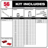 3/8 in. and 1/4 in. Drive SAE/Metric Ratchet and Socket Mechanics Tool Set (106-Piece) - Super Arbor