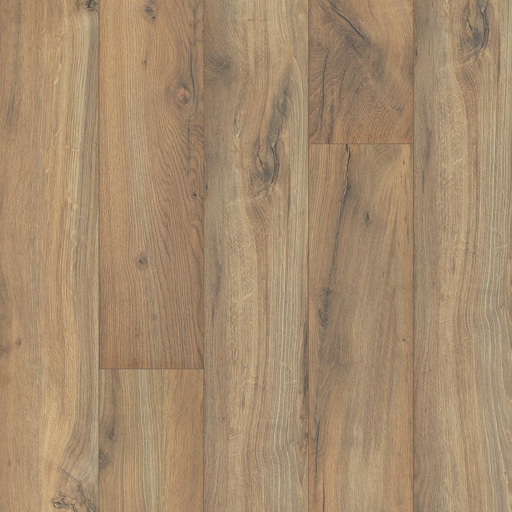 Outlast+ 10 mm T x 6.14 in. W x 47.24 in. L Blanched Hickory Waterproof Laminate Flooring (967.2 sq. ft./pallet)