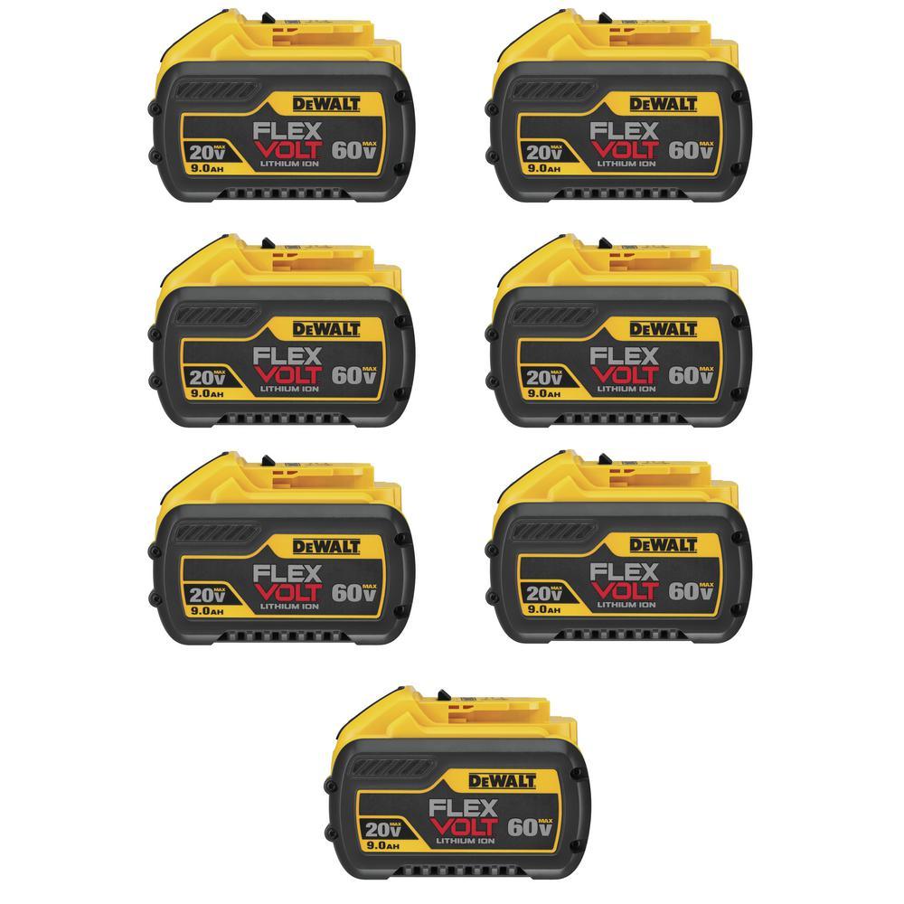 FLEXVOLT 20-Volt/60-Volt MAX Lithium-Ion 6.0Ah Battery Pack (10-Pack) - Super Arbor