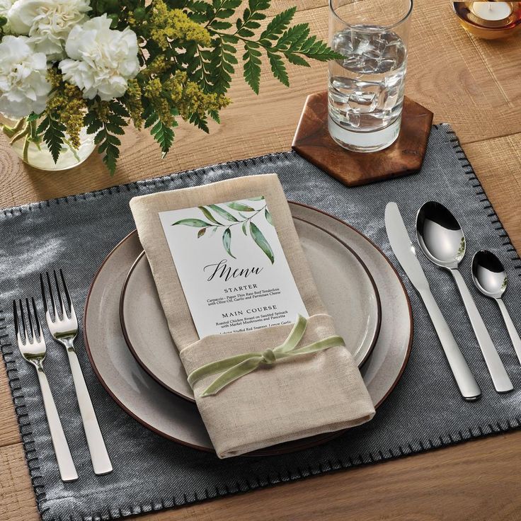 Oslo 20-Piece 18/10 Stainless Steel Flatware Set