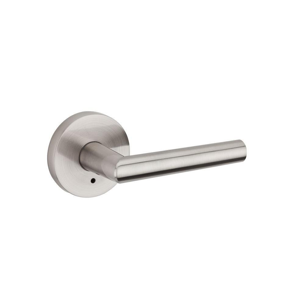 Milan Matte Black Privacy Bed/Bath Door Lever - Super Arbor