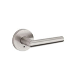 Milan Matte Black Privacy Bed/Bath Door Lever - Super Arbor