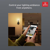 Globe Electric 40-Watt Equivalent Wi-Fi Smart B11 Vintage Edison Filament Tunable White LED Light Bulb