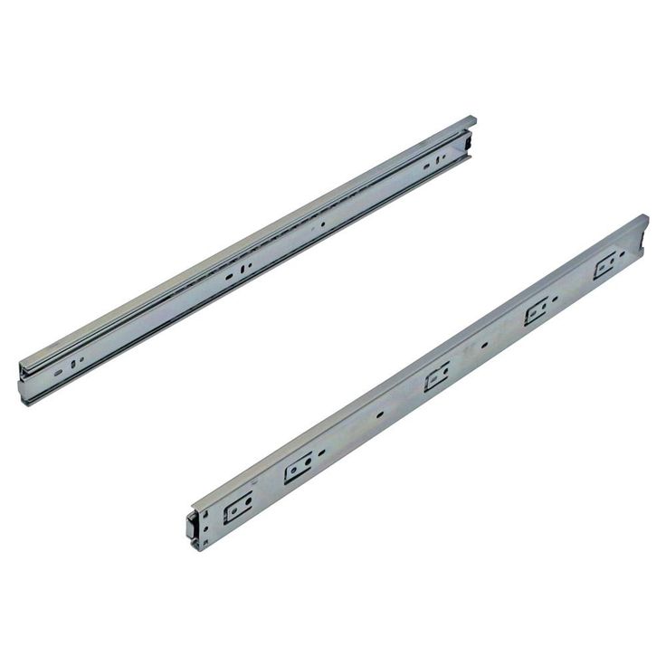 22 in. Side Mount Over Extension Ball Bearing Drawer Slides (10-Pair)