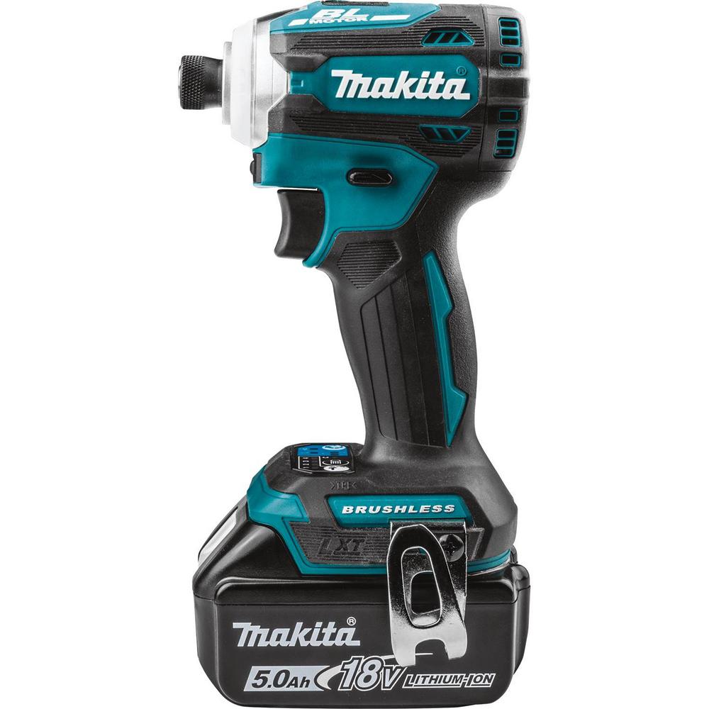 18-Volt LXT Brushless 4-Speed Impact Driver Kit with Impact XPS Insert Bit Holder and ImpactXPS 1 in. Insert Bit, 5-Pack - Super Arbor