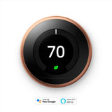 Nest Learning Thermostat 3rd Gen in Copper - Super Arbor