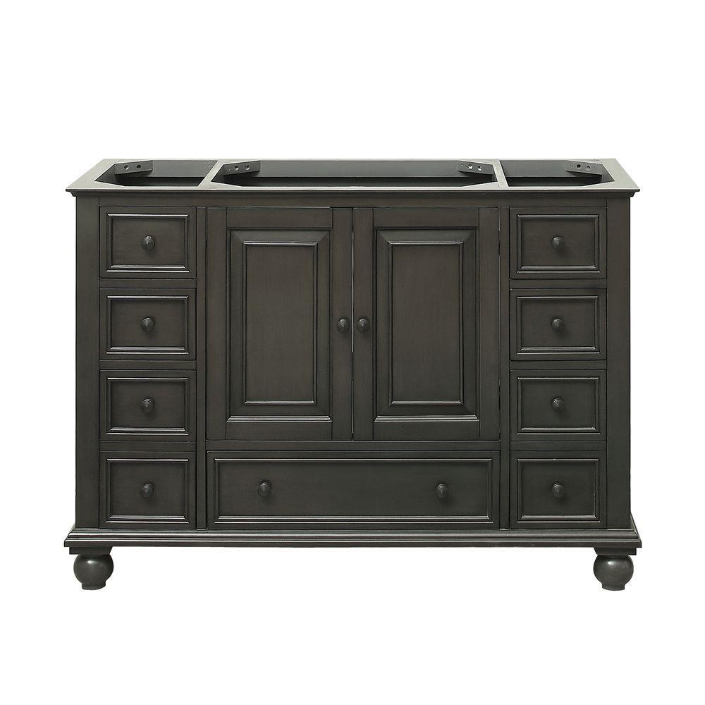 Thompson 60 in. W x 21 in. D x 34 in. H Vanity Cabinet in French White - Super Arbor