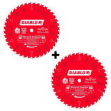 10 in. x 40-Tooth General Purpose Saw Blade (2-Pack) - Super Arbor