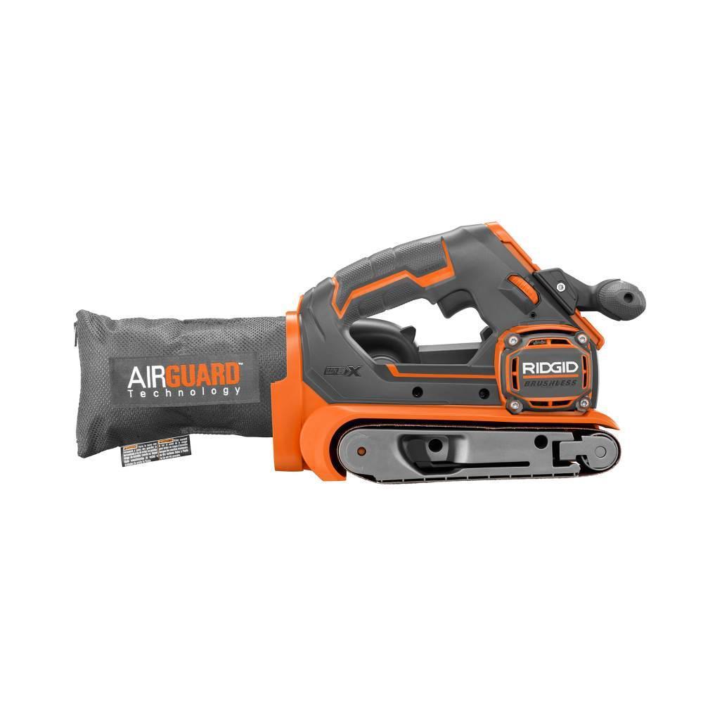 18-Volt Cordless 2-Tool Combo Kit with OCTANE Brushless Jig Saw and Brushless 3 in. x 18 in. Belt Sander (Tools Only) - Super Arbor