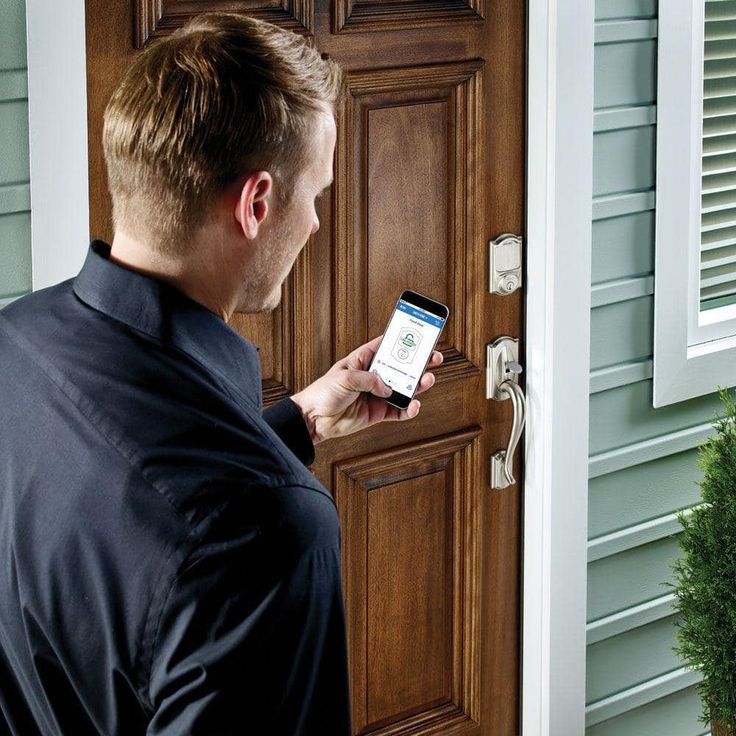 Camelot Satin Nickel Sense Smart Door Lock