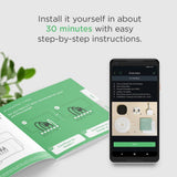 7-Day 3-Lite Factory Re-Certified Smart Thermostat - Super Arbor