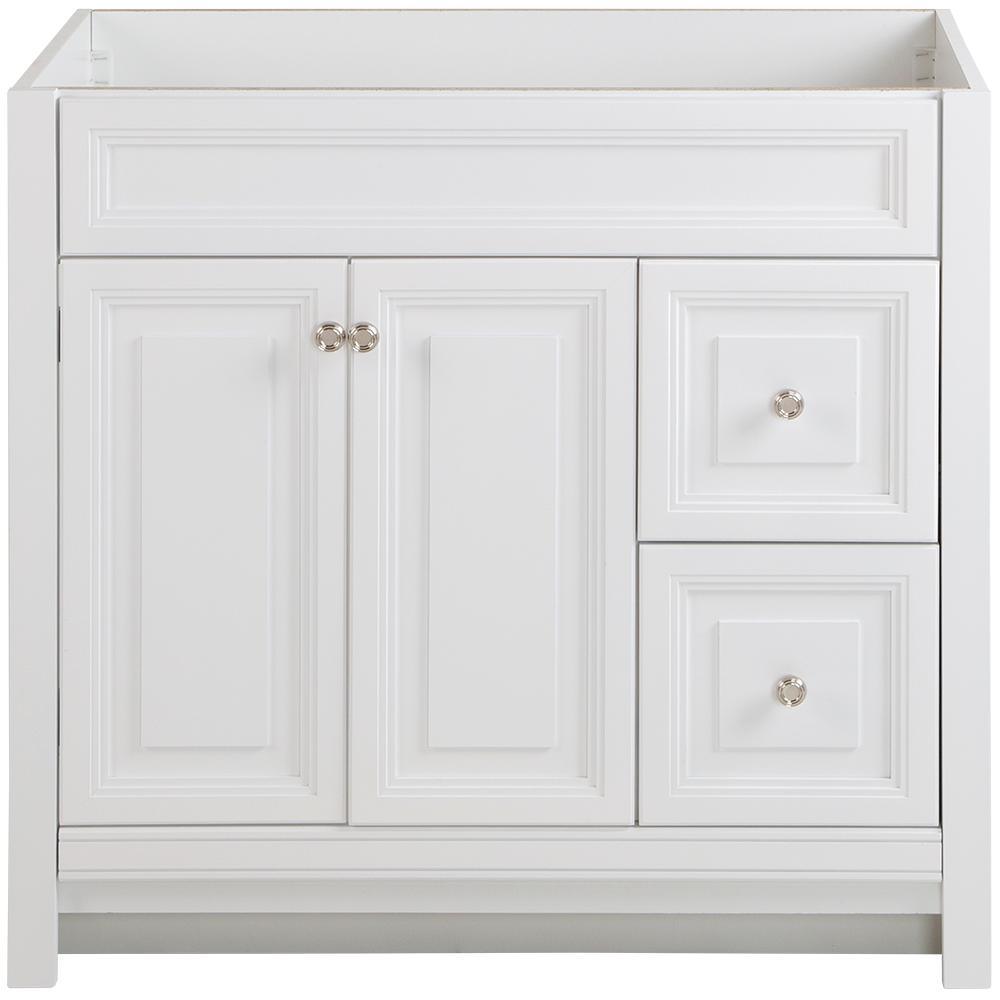 Brinkhill 48 in. W x 34 in. H x 22 in. D Bath Vanity Cabinet Only in Cream - Super Arbor
