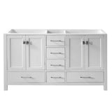 Caroline Avenue 60 in. W Bath Vanity Cabinet Only in Cashmere Gray - Super Arbor