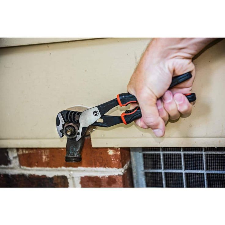 Crescent 8 in. Z2 K9 Straight Jaw Tongue and Groove Dual Material Grip Pliers