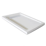 Jade 36 in. x 48 in. Single Threshold Shower Base in White - Super Arbor