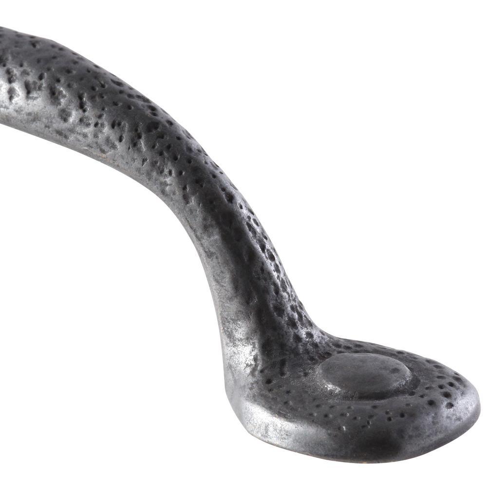 Refined Rustic 3 in. Center-to-Center Black Iron Pull - Super Arbor