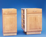 Rev-A-Shelf 6-in W x 30-in H 1-Tier Mounted Wood Baskets & Organizers