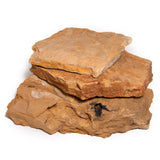 16 in. x 12 in. x 2 in. 120 sq. ft. Silver Quartzite Natural Flagstone for Landscape, Gardens and Pathways - Super Arbor