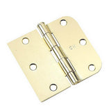 Full Mortise Inset Brushed Nickel Hinge (3-Pack) - Super Arbor