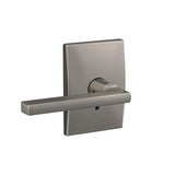 Custom Latitude Satin Nickel Century Trim Dummy Door Lever (2-pack) - Super Arbor