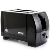 Better Chef 2-Slice Black 500-Watt Toaster