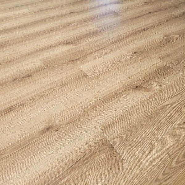 Attie Creek Oak 7 mm T x 7.6 in. W Laminate Wood Flooring (1072 sqft/pallet)