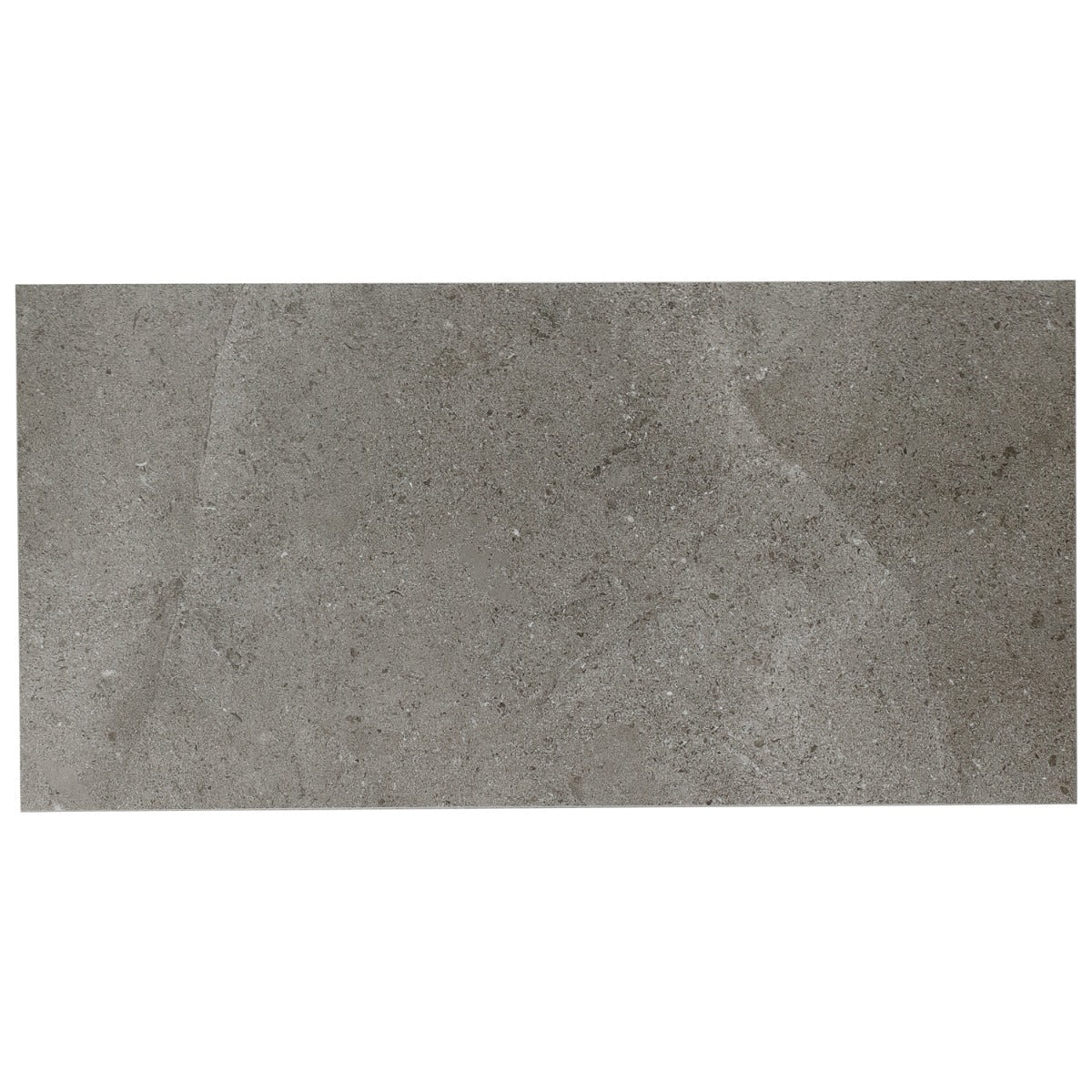 Lux Tile New Rock Fossil Dark Gray 12x24 Matte Porcelain Tile