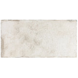 Seville Olimpia White 12x24 Matte Porcelain Tile - Travertine Look