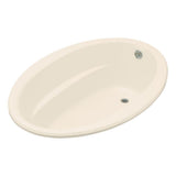 Sunward 5 ft. Reversible Drain Acrylic Soaking Tub in White - Super Arbor