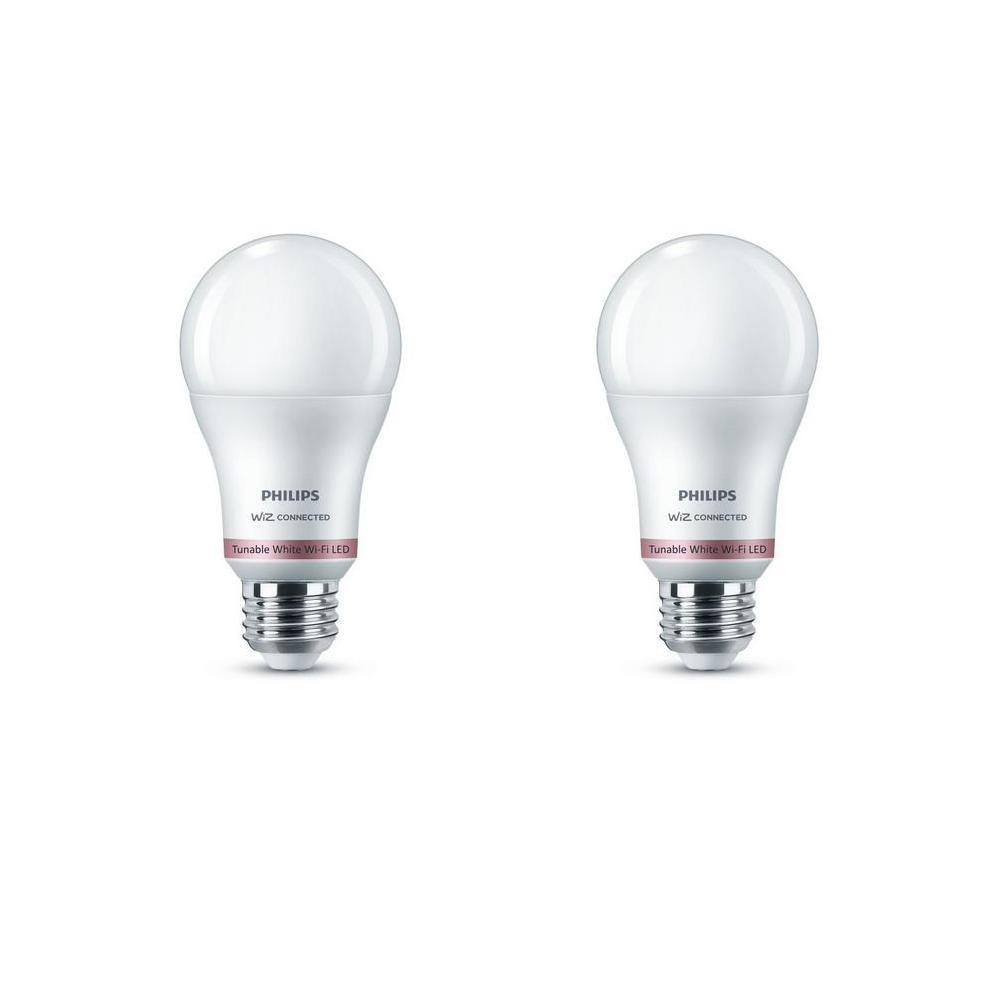 Daylight A19 LED 60W Equivalent Dimmable Smart Wi-Fi Wiz Connected Wireless Light Bulb - Super Arbor