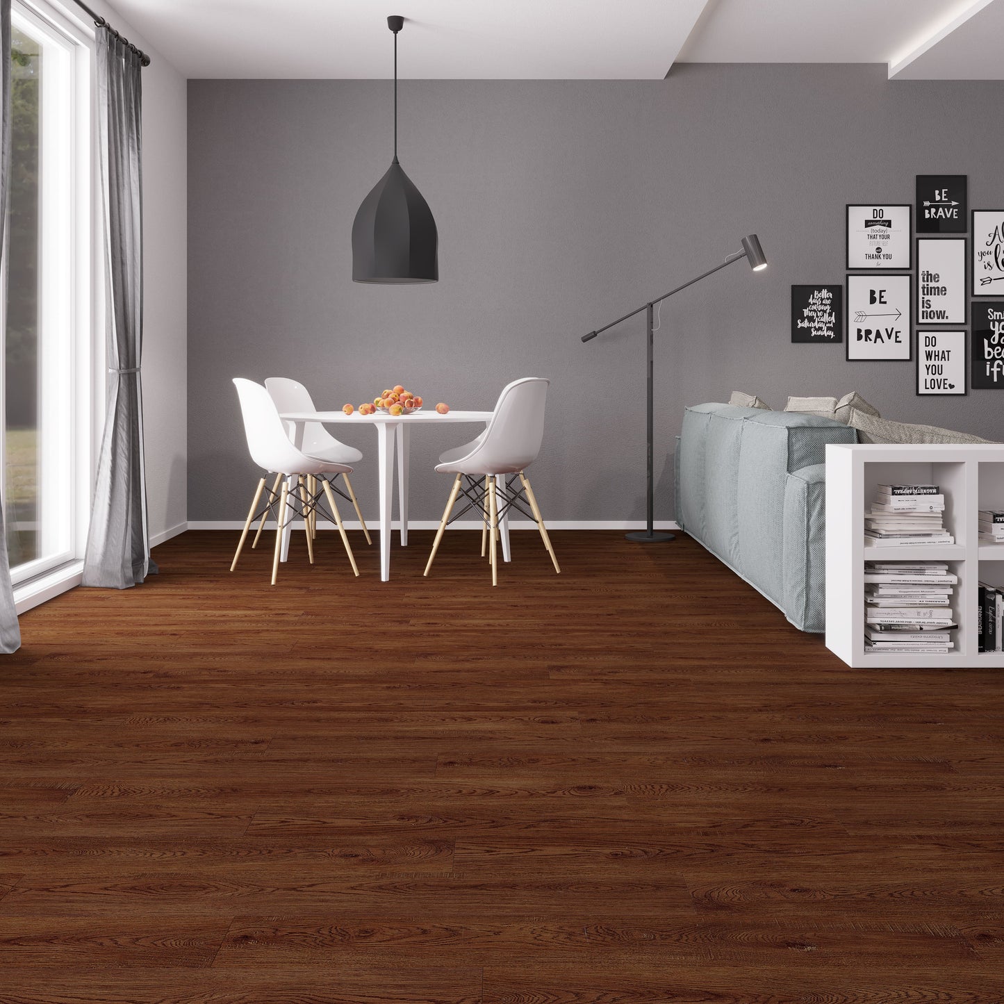 Lucida USA TruCore Ponytail 7-3/32-in W x 4-4/5-mm T Waterproof Interlocking Luxury Vinyl Plank Flooring, 24.5-sq ft/Box