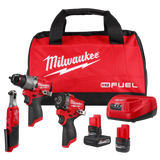 Milwaukee M18 FORCE LOGIC 18V Press Tool Kit with 1/2–2 in. Jaws, ONE-KEY, SAWZALL & 5.0Ah Battery