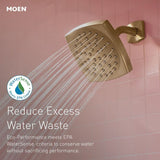 Moen Lindor Spot Resist Brushed Nickel 1-Handle Bathtub and Shower Faucet with Valve