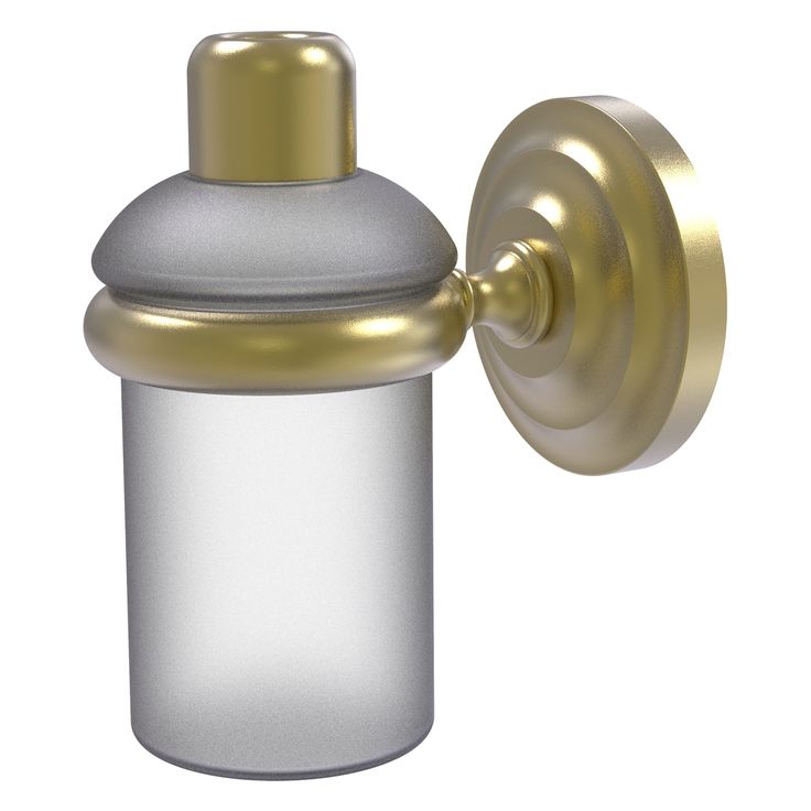 Allied Brass Que New Satin Brass Brass Bath Accessory Set
