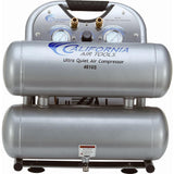 4610S Ultra Quiet and Oil-Free 1.0 HP, 4.6 Gal. Steel Twin Tank Electric Portable Air Compressor - Super Arbor