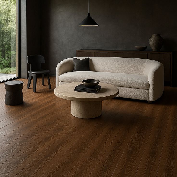 Eastmoor Chestnut 22 MIL x 8.7 in. W x 48 in. L Waterproof Click Lock Luxury Vinyl Plank Flooring (561.7 sq. ft./pallet)