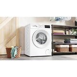 Bosch 300 2-cu ft High Efficiency Stackable Front-Load Washer (White)