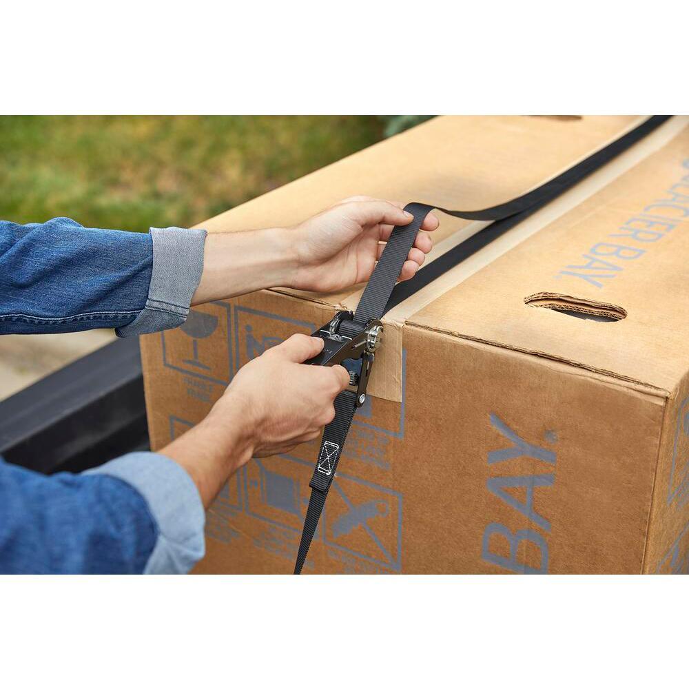 15 ft. x 1 in. Ratchet Tie Down with S-Hook - Super Arbor