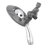 In2ition Two-in-One 4-Spray 6.1 in. Dual Wall Mount Fixed and Handheld Shower Head in Chrome - Super Arbor
