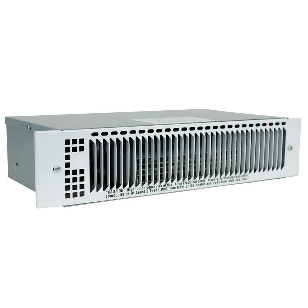 KT 120-Volt 1500-Watt Multi-Watt Electric Kick Space Heater, White - Super Arbor