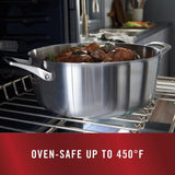 Premier 2.5 qt. Stainless Steel Sauce Pan with Glass Lid