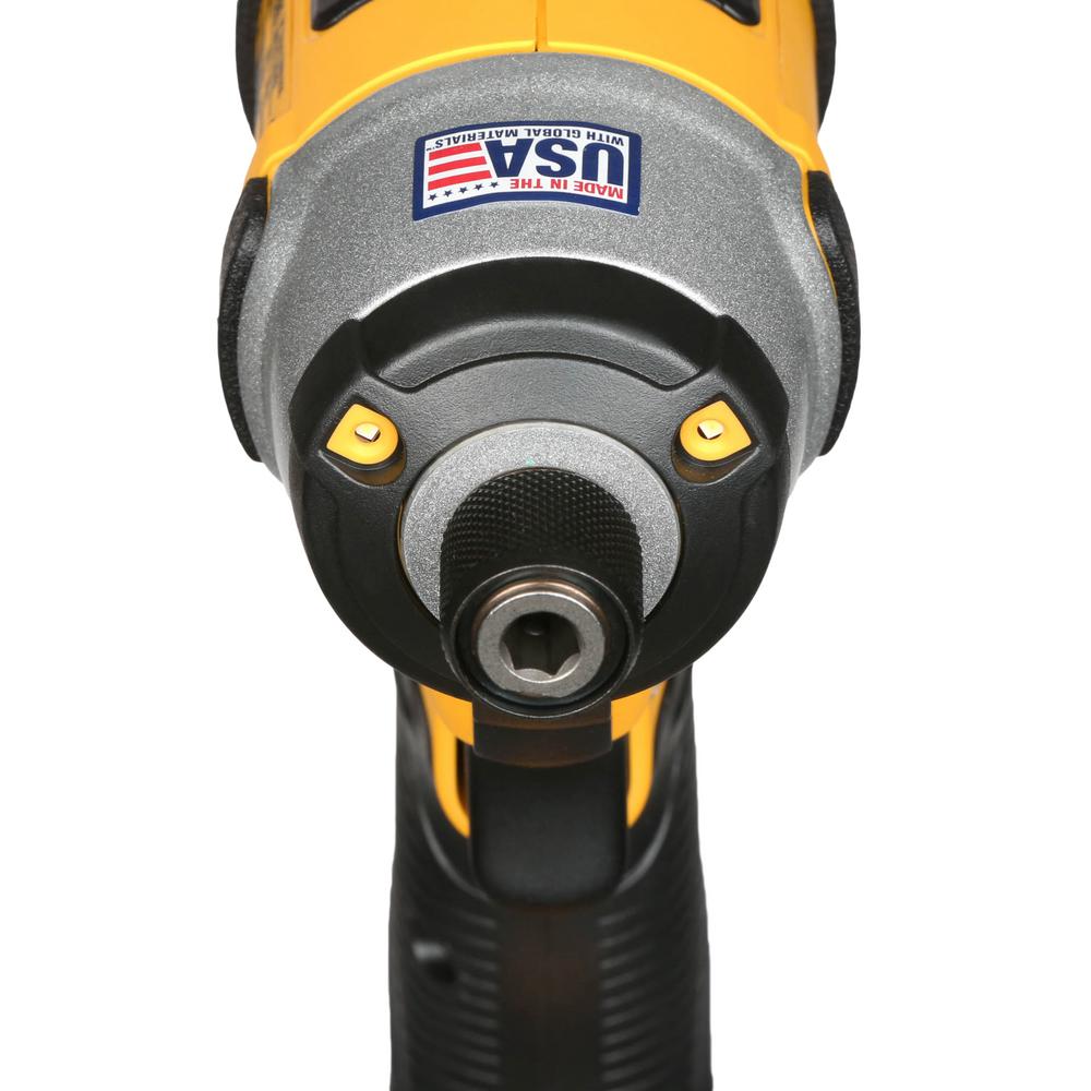 20-Volt MAX Lithium-Ion Cordless 1/4 in. Impact Driver Kit with (2) Batteries 4Ah, Charger and Case - Super Arbor