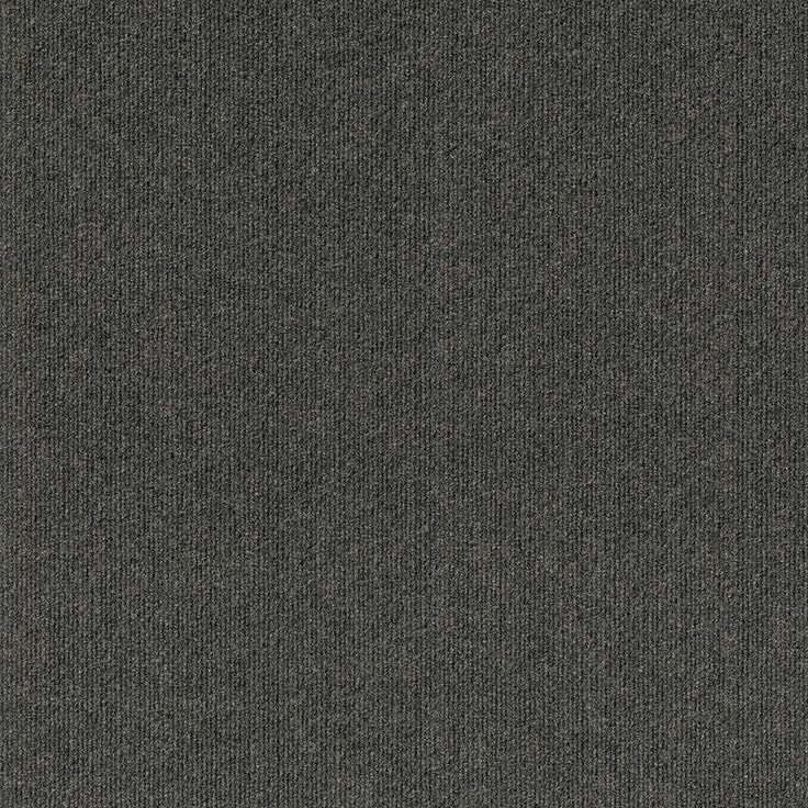 Foss Peel and Stick First Impressions Chestnut Ribbed Texture 24 in. x 24 in. Commercial Carpet Tile (15-tile / case)